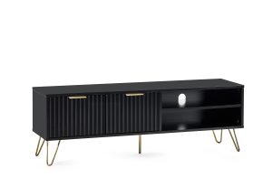 Murano Tv Unit - Matt Black