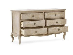 Camille 6 Drawer Wide Chest