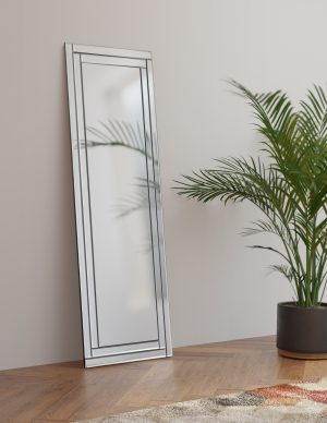 Deco Frameless Dress Mirror