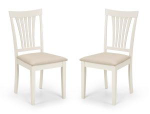 Set Of 2 Stanmore Ivory Chairs