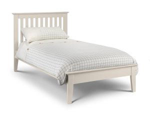 Salerno 90cm Single Bed - Ivory