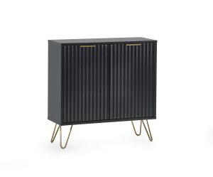 Murano Compact Sideboard - Matt Black