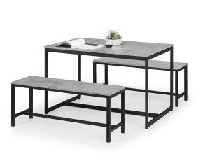 Staten Table and 2 Staten Benches