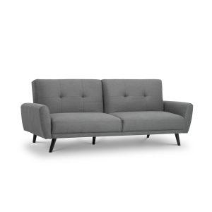 Monza Fabric Sofa Bed - Grey