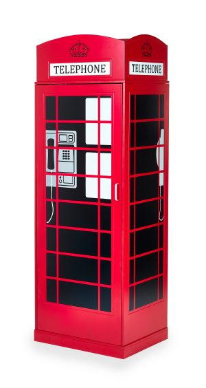 Telephone Box Wardrobe