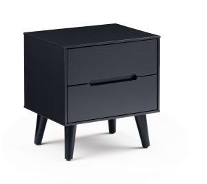 Alicia 2 Drawer Bedside - Anthracite