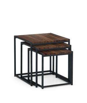 Tribeca Nest Of 3 Tables - Walnut