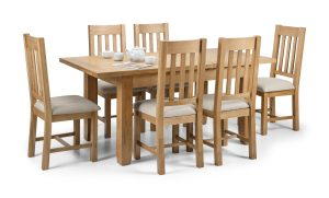 Astoria Extending Dining Table and 6 Hereford Chairs