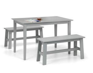 Kobe Rectangular Table and 2 Kobe Benches