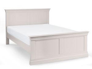 Clermont 135Cm Double Bed - Light Grey