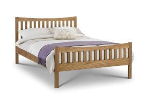 Bergamo Oak 150cm King Bed