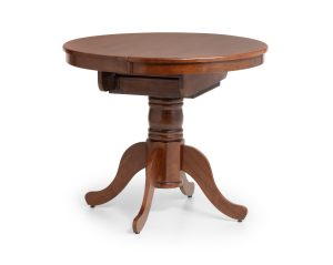 Canterbury Round To Oval Extending Table - Mahogany