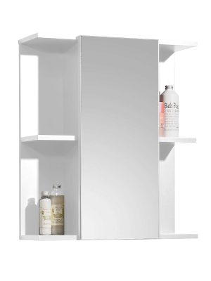 Mandy 1 Door Mirrored Cabinet