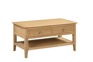 Cotswold Coffee Table With 2 Drawers