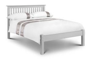 Barcelona Grey Low Footend 135cm Double Bed