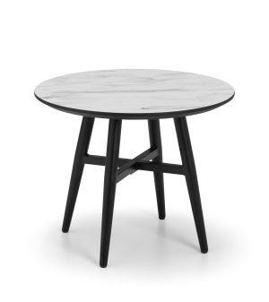 Firenze Marble Effect Lamp Table