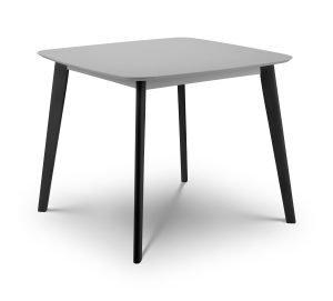 Casa Square Dining Table Grey/Black