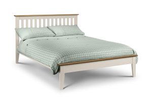 Salerno 150cm King Bed - Two Tone