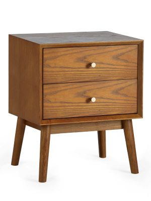 Lowry 2 Drawer Bedside