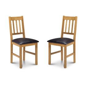 Set Of 2 Coxmoor Chairs - Oak