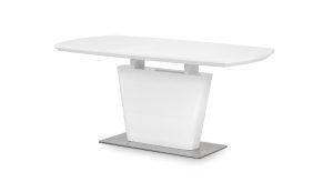 Como High Gloss Extending Table - White