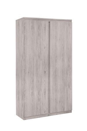 Jupiter 2 Door Wardrobe - Grey Oak