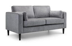 Hayward 2 Seater - Grey Chenille Fabric