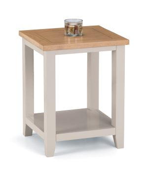 Richmond Lamp Table Ass - Elephant Grey/Pale Oak