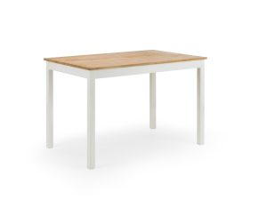 Coxmoor Rectangular Dining Table - Ivory & Oak