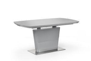 Como High Gloss Extending Table - Grey