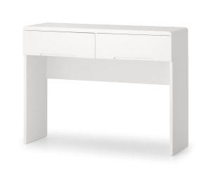 Manhattan Dressing Table With 2 Drawers - White