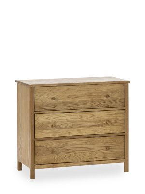 Coxmoor 3 Drawer Chest - Oak
