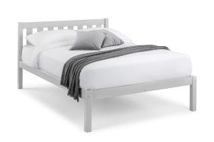 Luna 135cm Double Bed - Dove Grey