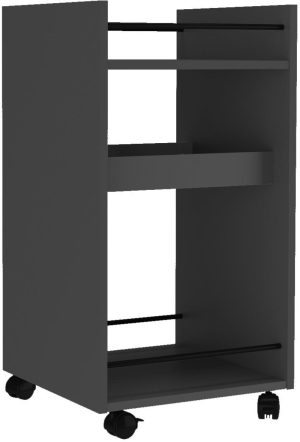 NAPLES SERVING CART SIDE TABLE GREY 300 302 039 3