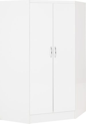 NEVADA 2 DOOR CORNER WARDROBE WHITE GLOSS 2022 100 101 177 01 scaled 1