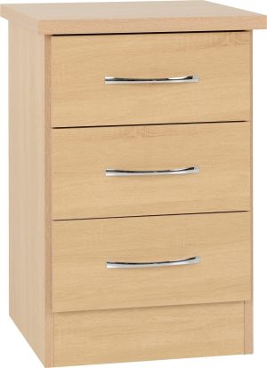NEVADA 3 DRAWER BEDSIDE SONOMA OAK EFFECT 2020 01 100 103 062 scaled 1