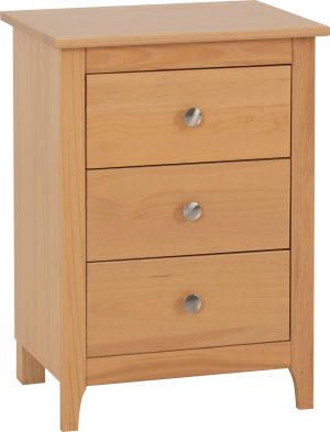 OSLO 3 DRAWER BEDSIDE ANTIQUE PINE 2023 100 103 094 01 1 scaled 1