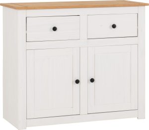 PANAMA 2 DOOR 2 DRAWER SIDEBOARD WHITENATURAL WAX 2023 400 405 042 01 scaled 1