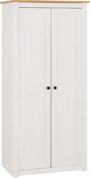 PANAMA 2 DOOR WARDROBE WHITENATURAL WAX 2023 100 101 197 01 scaled 1