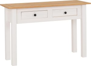 PANAMA 2 DRAWER CONSOLE TABLE WHITENATURAL WAX 2023 300 304 030 01 scaled 1