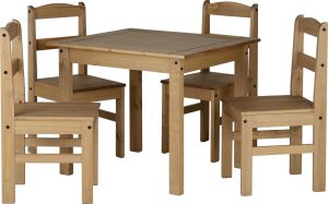 PANAMA DINING SET NATURAL WAX 2019 01 400 401 066