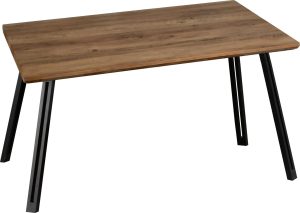 QUEBEC DINING TABLE STRAIGHT EDGE MEDIUM OAK EFFECT 400 403 049 scaled 1