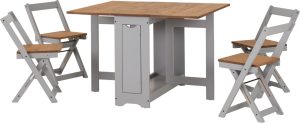 SANTOS BUTTERFLY DINING SET GREY SLATEDISTRESSED WAXED PINE 2022 400 401 169 03 scaled 1