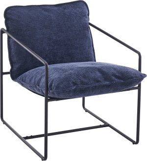 TIVOLI OCCASIONAL CHAIR BLACK METALBLUE FABRIC 2023 300 309 036 01 scaled 1