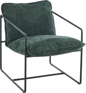 TIVOLI OCCASIONAL CHAIR BLACK METALGREEN FABRIC 2023 300 309 038 01 scaled 1