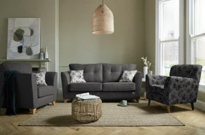 Eclipse main 3+1+Accent Chair daytona coal