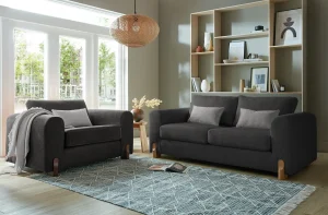 Prauge 3 Str + Snuggle Chair Main daytona coal