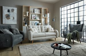 Turin Fabric Sofa Suite