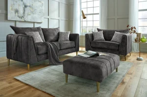 Vivo 3 seater cuddler and stool copy