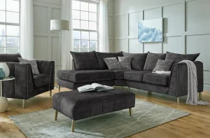 Vivo chaise corner chair & footstool copy